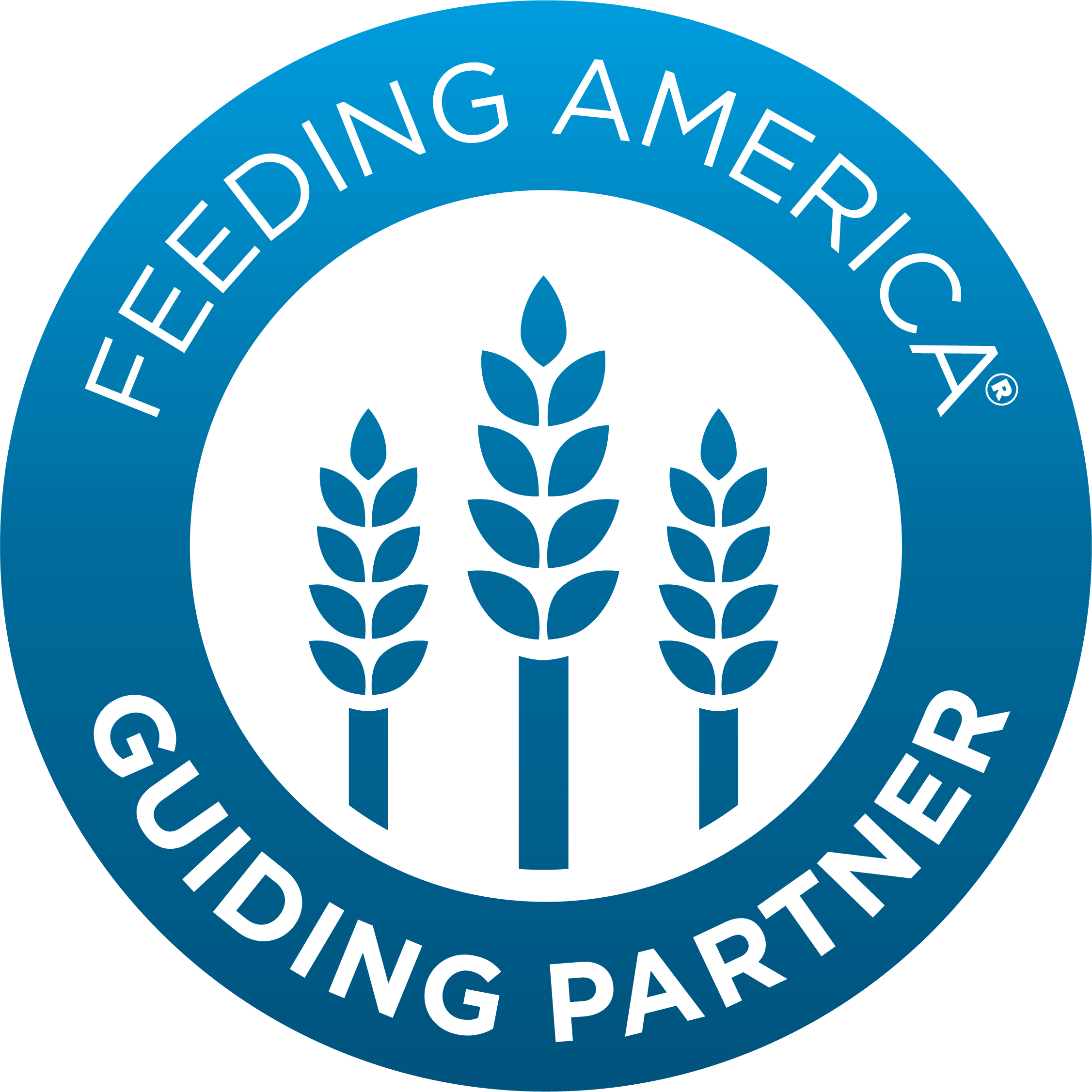logo of feeding america guiding parner